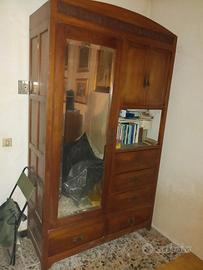 armadietto con libreria