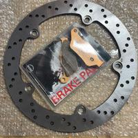 DISCO POSTERE E PASTIGLIE FRENO PER BMW R1200C