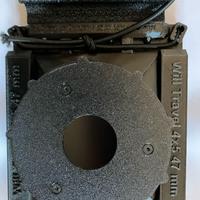Large Format 4x5 camera 3D printed WillTravel
