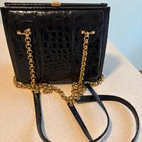 Borsa in pelle di coccodrillo