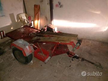 carrello trasporto merci attrezzature non omologat