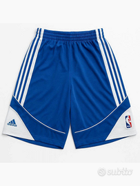 Shorts Adidas NBA Blu Bianco Basket Originali Tg S