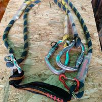 imbrago, 2 set ferrata e guantini