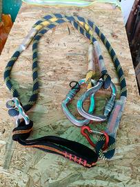 imbrago, 2 set ferrata e guantini