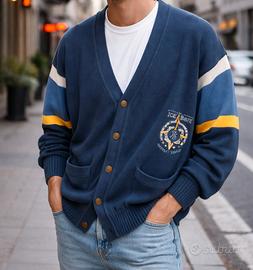 cardigan vintage iceberg taglia XL in cotone 