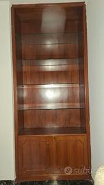 Vetrinetta / mobile in legno noce