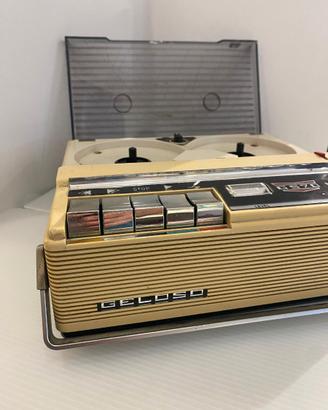 Registratore a Bobina Geloso G570 (1968) + valigia