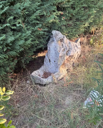 Fontana da Giardino in Pietra Naturale Monoblocco