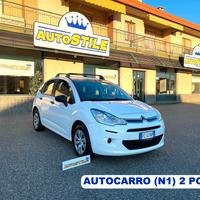 Citroen C3 1.6 Diesel 75cv AUTOCARRO Van 2 posti E