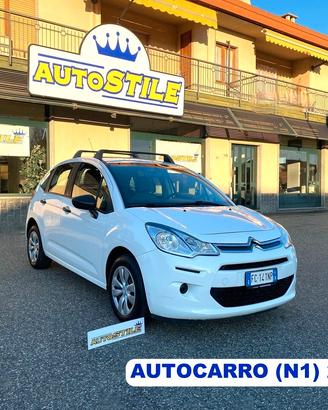 Citroen C3 1.6 Diesel 75cv AUTOCARRO Van 2 posti E