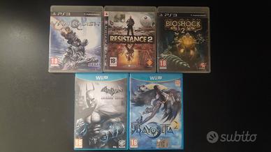 Giochi Playstation 3 E Nintendo WII U [In blocco]