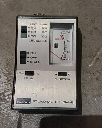 fonometro onsoku  SM6  funzionante
