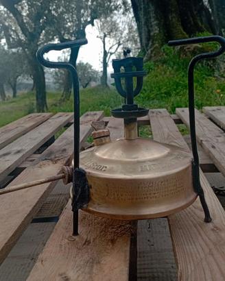 Fornello Campeggio Primus 1 S Rame Ottone Svezia