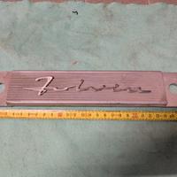 Piastra  con scritta Fulvia 