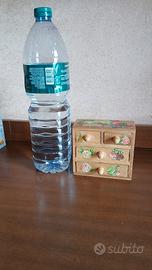 Cassettiera mini  in legno 