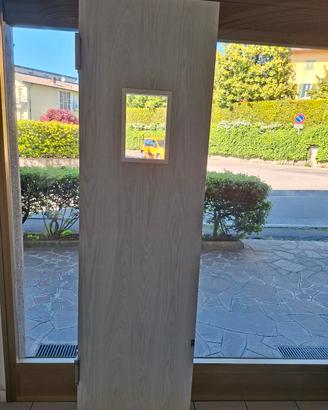 PORTA GIREVOLE CON CERNIERE NUOVA