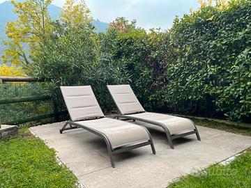 2 Lettini prendisole impilabili Cosma Malaga