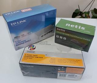 3 Switch di rete NUOVI