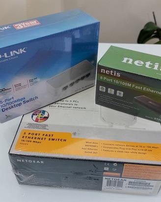3 Switch di rete NUOVI