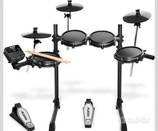 Batteria elettronica Alesis Turbo Mesh Kit + sgab.