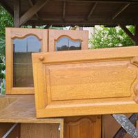 Pensili cucina con fornello e lavandino