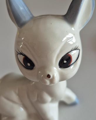 Cervo / Bambi in ceramica / porcellana vintage