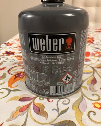 Cartuccia gas Weber originale