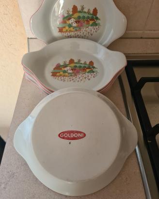 Goldoni Trattori - Set 6 terrine