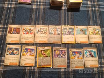 allenatori pack 10 carte pokemon