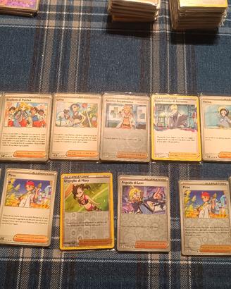 allenatori pack 10 carte pokemon