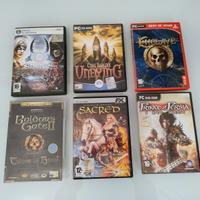 Giochi PC: Sacred, Baldur’s Gate, Prince of Persia