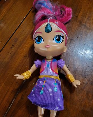 bambola shimmer shine mattel 25 cm in ottime cond