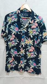 Camicia hawaiana manica corta da uomo angelo litri