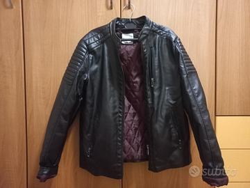 Giacca in pelle nera - Black Biker Jacker