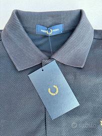 Polo Fred Perry manica lunga sportiva nuova S uomo