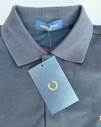 Polo Fred Perry manica lunga sportiva nuova S uomo