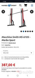 Macchina smith rack Marbo sport