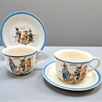 2 Tazze Richard Ginori Design Gariboldi Anni '40