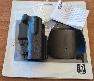 FONDINA ''CIVILIAN'' NERO GHOST PER WALTHER PPQ