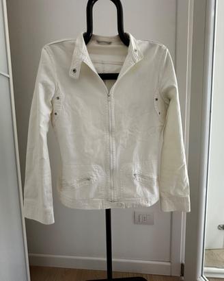 Giacca corta  Stefanel bianco tg 42