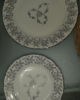 6 Piattini dolce e piatto grande Bavaria