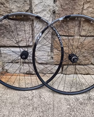 Coppia ruote MTB 26" Alexrims disco mozzi Shimano 