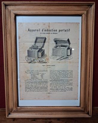 Stampa Scientifica Fine ‘800 – elettroterapia