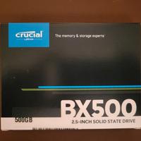 SSD 2,5" CRUCIAL BX500 500GB