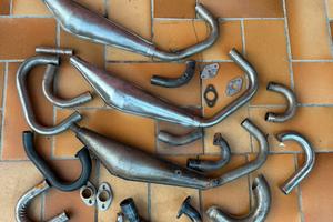 x minimoto scarichi vari 