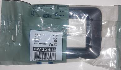 placca 3 posti Gewiss 