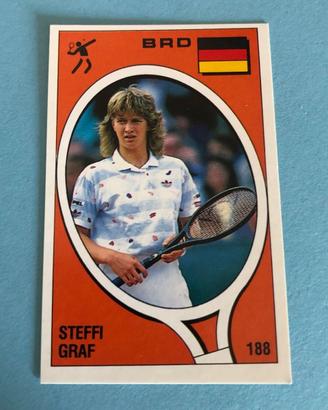 Panini Supersport 88 Steffi Graf Tennis Junior
