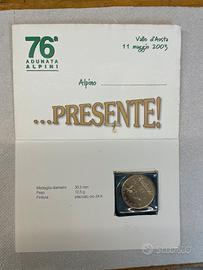 Medaglia commemorativa adunata Alpini 2003