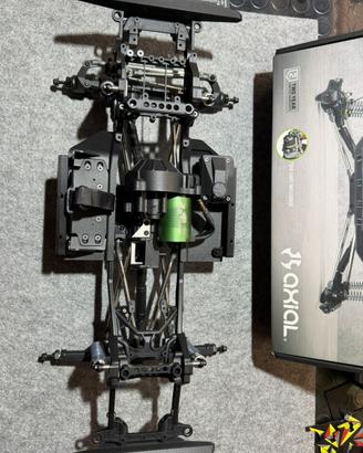Axial Scx10 3 camp base ponti dritti