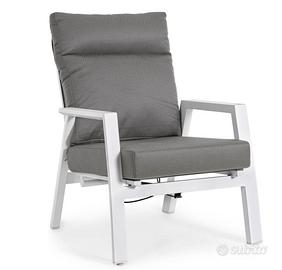 Bizzotto Kledi Lunar colore grigio 2 poltrone